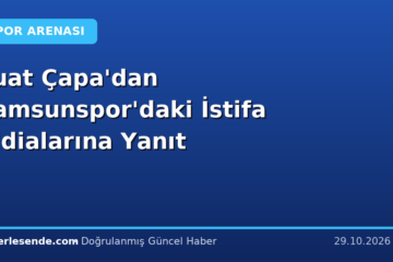 Fuat Çapa'dan Samsunspor'daki İstifa İddialarına Yanıt