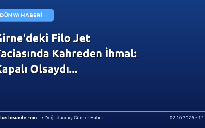 Girne'deki Filo Jet Faciasında Kahreden İhmal: Kapalı Olsaydı...