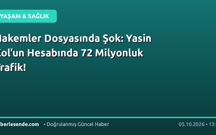 Hakemler Dosyasında Şok: Yasin Kol’un Hesabında 72 Milyonluk Trafik!