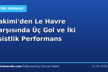 Hakimi'den Le Havre Karşısında Üç Gol ve İki Asistlik Performans