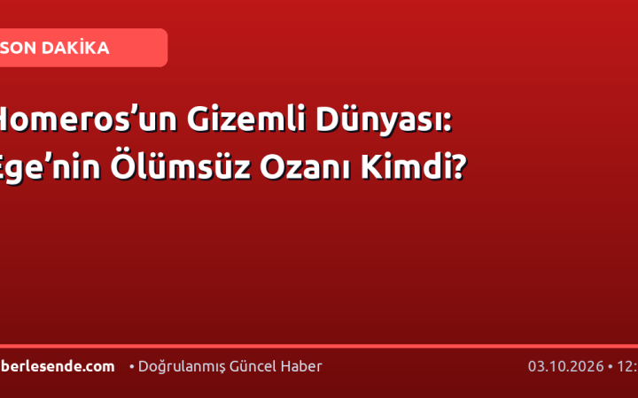 Homeros’un Gizemli Dünyası: Ege’nin Ölümsüz Ozanı Kimdi?