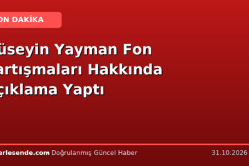 Hüseyin Yayman Fon Tartışmaları Hakkında Açıklama Yaptı