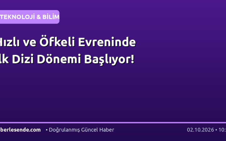 Hızlı ve Öfkeli Evreninde İlk Dizi Dönemi Başlıyor!