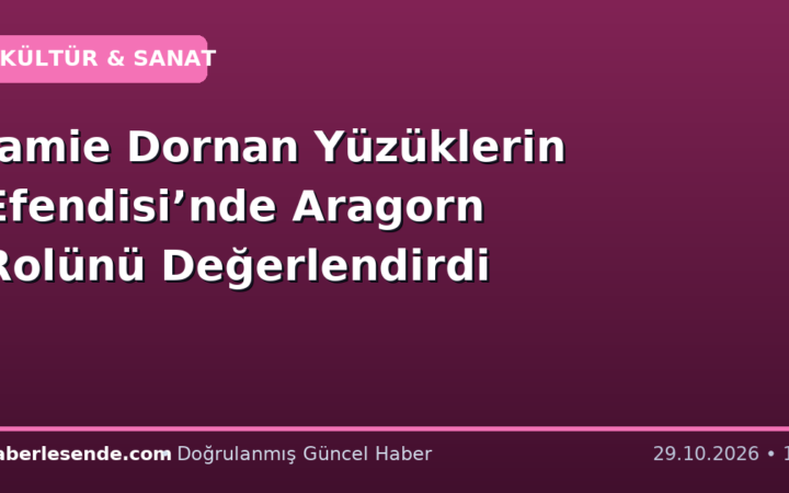 Jamie Dornan Yüzüklerin Efendisi’nde Aragorn Rolünü Değerlendirdi