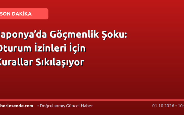 Japonya’da Göçmenlik Şoku: Oturum İzinleri İçin Kurallar Sıkılaşıyor