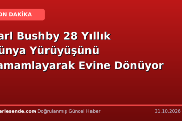 Karl Bushby 28 Yıllık Dünya Yürüyüşünü Tamamlayarak Evine Dönüyor