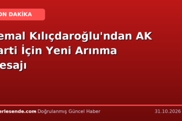 Kemal Kılıçdaroğlu'ndan AK Parti İçin Yeni Arınma Mesajı