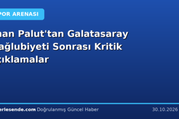 İlhan Palut'tan Galatasaray Mağlubiyeti Sonrası Kritik Açıklamalar