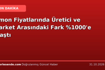 Limon Fiyatlarında Üretici ve Market Arasındaki Fark 00'e Ulaştı