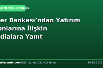İller Bankası’ndan Yatırım Fonlarına İlişkin İddialara Yanıt