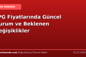 LPG Fiyatlarında Güncel Durum ve Beklenen Değişiklikler