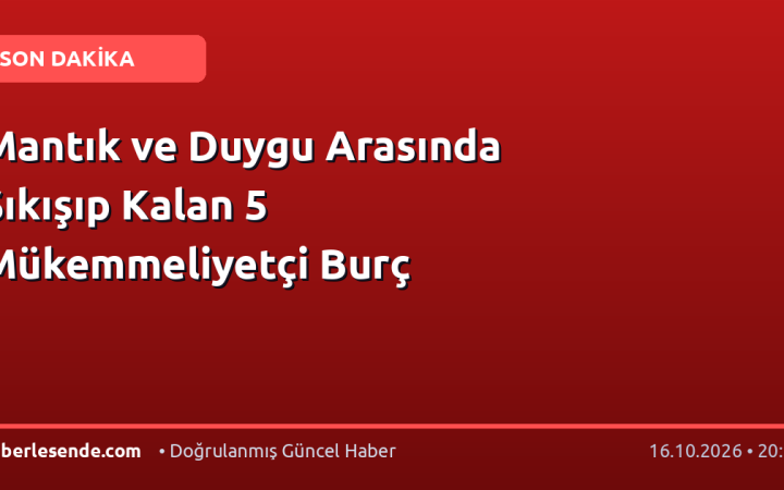 Mantık ve Duygu Arasında Sıkışıp Kalan 5 Mükemmeliyetçi Burç