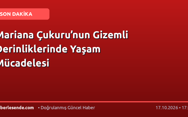 Mariana Çukuru’nun Gizemli Derinliklerinde Yaşam Mücadelesi