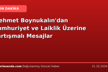 Mehmet Boynukalın'dan Cumhuriyet ve Laiklik Üzerine Tartışmalı Mesajlar