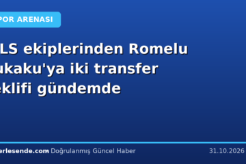 MLS ekiplerinden Romelu Lukaku'ya iki transfer teklifi gündemde