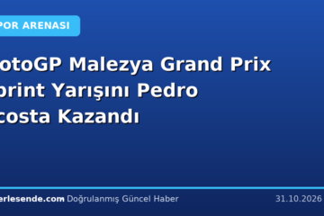 MotoGP Malezya Grand Prix Sprint Yarışını Pedro Acosta Kazandı