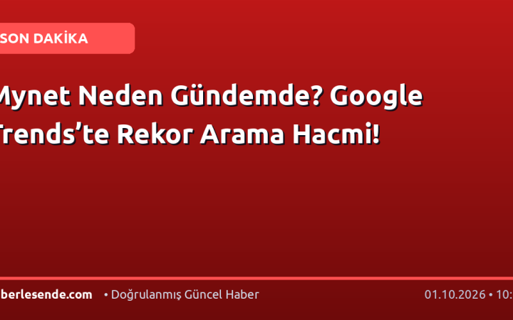 Mynet Neden Gündemde? Google Trends’te Rekor Arama Hacmi!