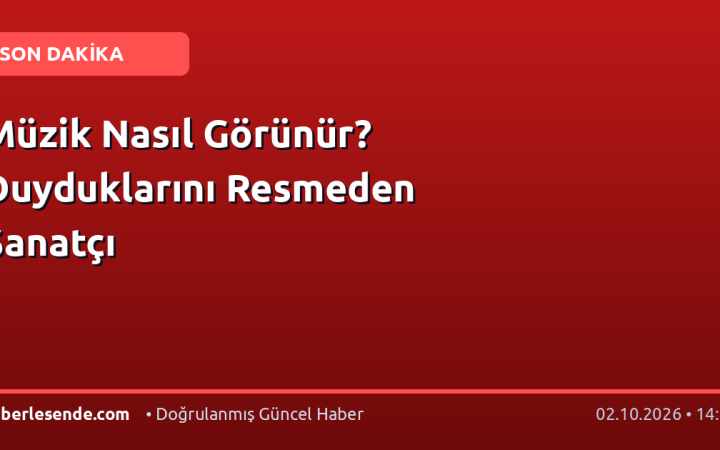 Müzik Nasıl Görünür? Duyduklarını Resmeden Sanatçı