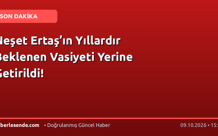 Neşet Ertaş’ın Yıllardır Beklenen Vasiyeti Yerine Getirildi!