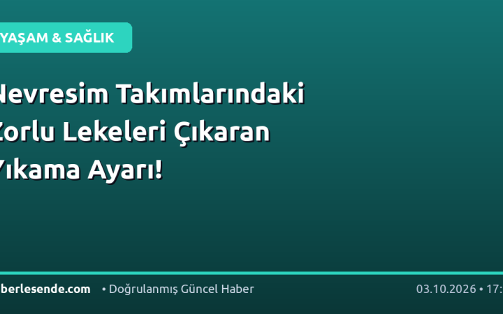 Nevresim Takımlarındaki Zorlu Lekeleri Çıkaran Yıkama Ayarı!