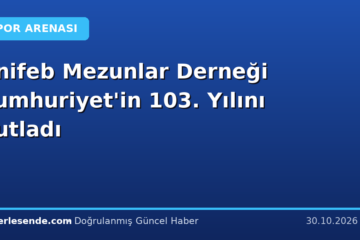 Ünifeb Mezunlar Derneği Cumhuriyet'in 103. Yılını Kutladı