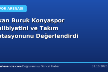 Okan Buruk Konyaspor Galibiyetini ve Takım Rotasyonunu Değerlendirdi