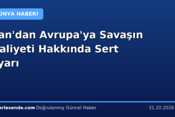 İran'dan Avrupa'ya Savaşın Maliyeti Hakkında Sert Uyarı