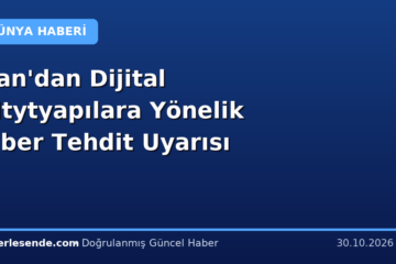 İran'dan Dijital Altytyapılara Yönelik Siber Tehdit Uyarısı