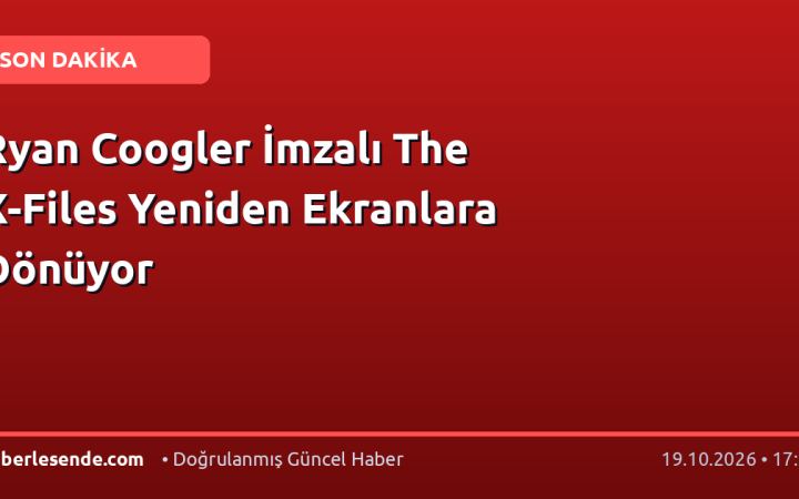 Ryan Coogler İmzalı The X-Files Yeniden Ekranlara Dönüyor