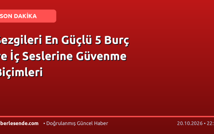 Sezgileri En Güçlü 5 Burç ve İç Seslerine Güvenme Biçimleri