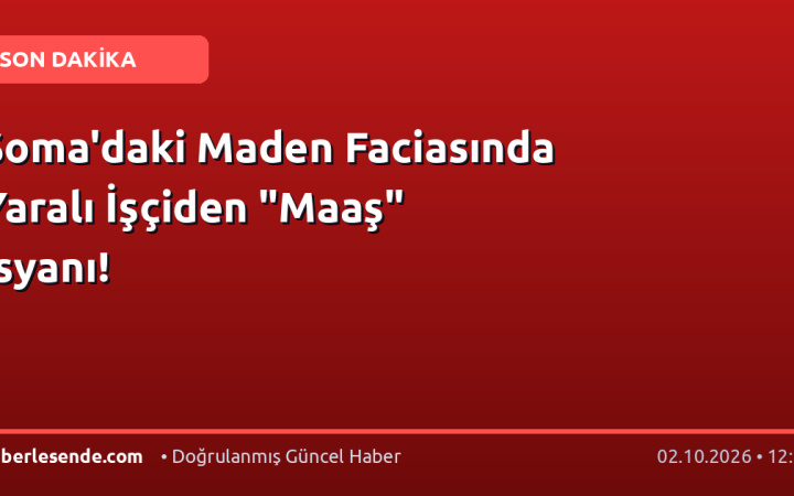 Soma'daki Maden Faciasında Yaralı İşçiden "Maaş" İsyanı!