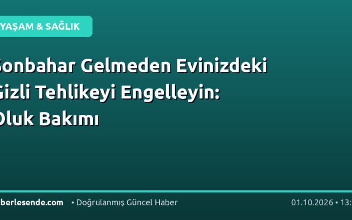 Sonbahar Gelmeden Evinizdeki Gizli Tehlikeyi Engelleyin: Oluk Bakımı