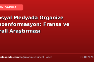 Sosyal Medyada Organize Dezenformasyon: Fransa ve İsrail Araştırması