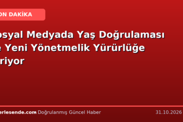 Sosyal Medyada Yaş Doğrulaması ve Yeni Yönetmelik Yürürlüğe Giriyor