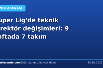 Süper Lig'de teknik direktör değişimleri: 9 haftada 7 takım
