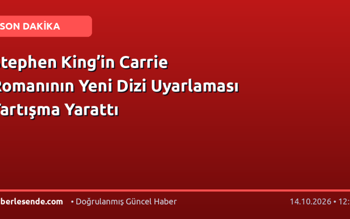 Stephen King’in Carrie Romanının Yeni Dizi Uyarlaması Tartışma Yarattı