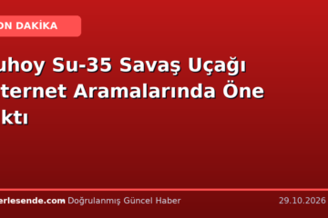 Suhoy Su-35 Savaş Uçağı İnternet Aramalarında Öne Çıktı