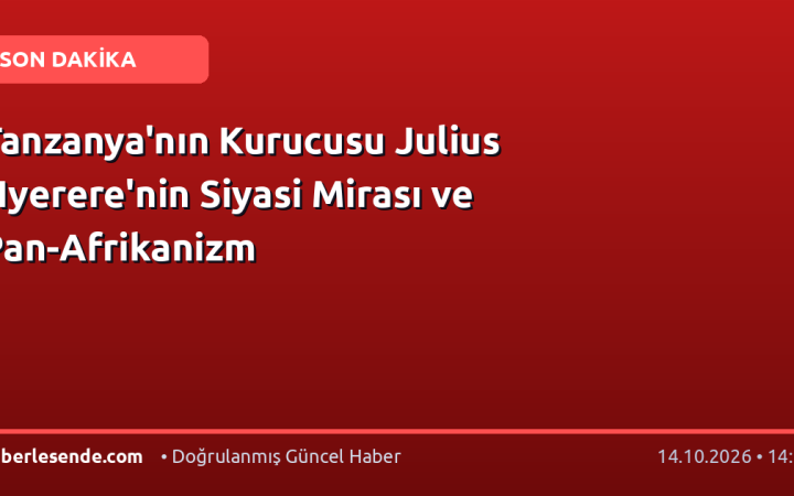 Tanzanya'nın Kurucusu Julius Nyerere'nin Siyasi Mirası ve Pan-Afrikanizm
