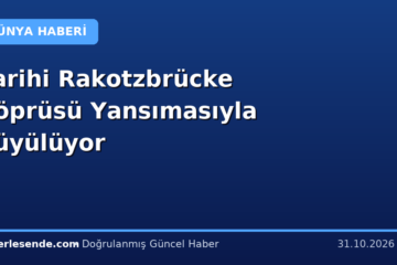 Tarihi Rakotzbrücke Köprüsü Yansımasıyla Büyülüyor