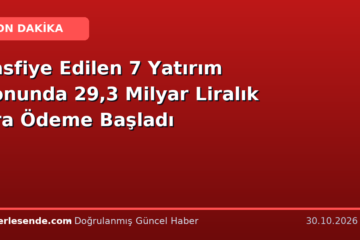 Tasfiye Edilen 7 Yatırım Fonunda 29,3 Milyar Liralık Ara Ödeme Başladı