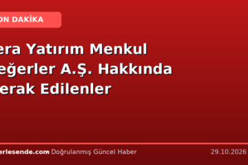 Tera Yatırım Menkul Değerler A.Ş. Hakkında Merak Edilenler
