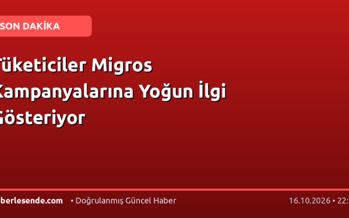 Tüketiciler Migros Kampanyalarına Yoğun İlgi Gösteriyor