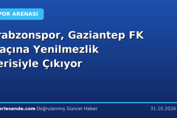 Trabzonspor, Gaziantep FK Maçına Yenilmezlik Serisiyle Çıkıyor