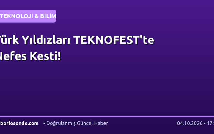 Türk Yıldızları TEKNOFEST'te Nefes Kesti!