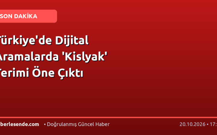 Türkiye'de Dijital Aramalarda 'Kislyak' Terimi Öne Çıktı