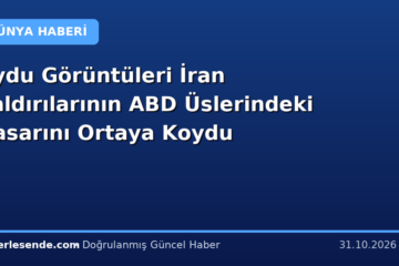 Uydu Görüntüleri İran Saldırılarının ABD Üslerindeki Hasarını Ortaya Koydu