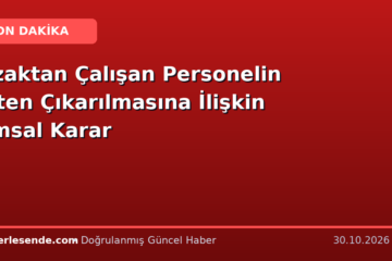 Uzaktan Çalışan Personelin İşten Çıkarılmasına İlişkin Emsal Karar