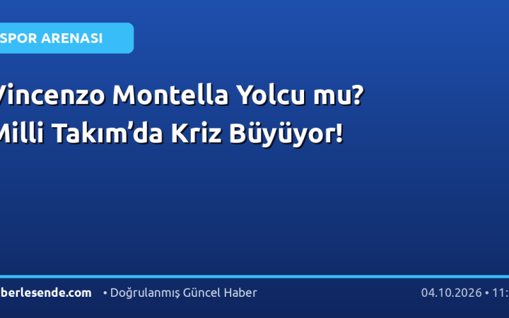Vincenzo Montella Yolcu mu? Milli Takım’da Kriz Büyüyor!