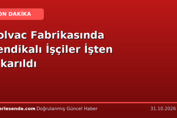 Volvac Fabrikasında Sendikalı İşçiler İşten Çıkarıldı