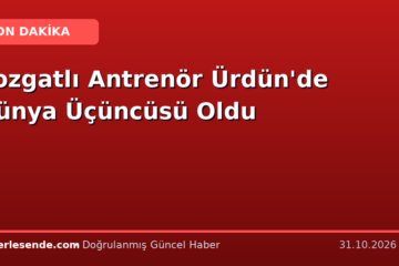 Yozgatlı Antrenör Ürdün'de Dünya Üçüncüsü Oldu